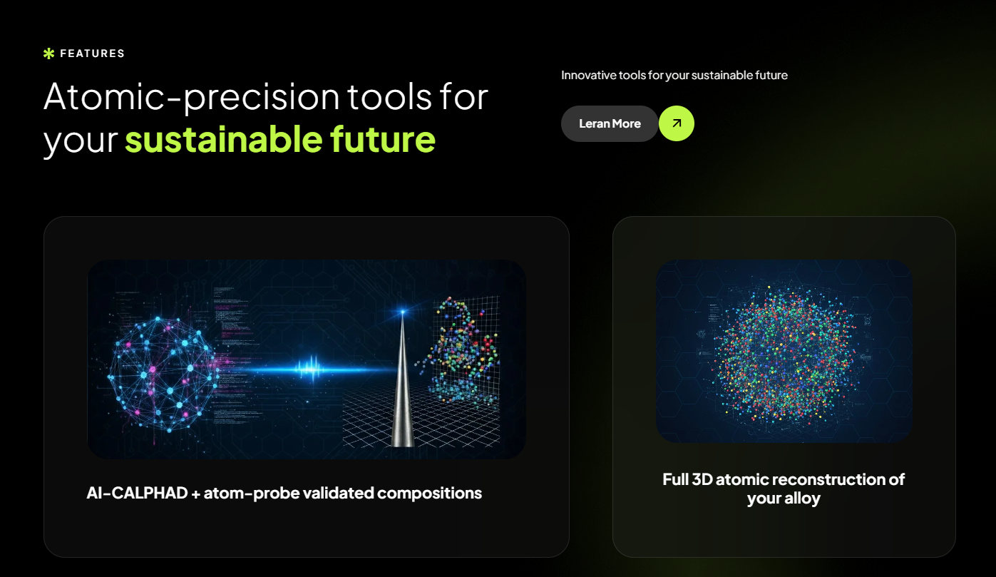 ASESM Features - Atomic-precision tools for sustainable future